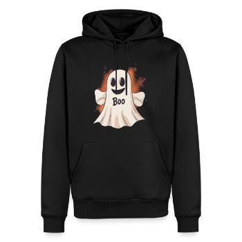 Cadeau d’Halloween Femmes Hommes Enfants Décoration - Sweat à capuche Premium bio Homme - noir - Devant - Nico (187cm)