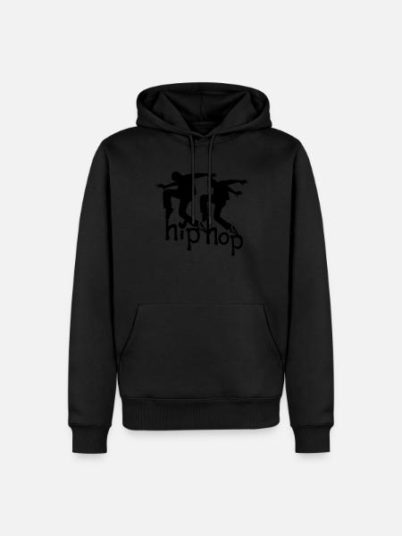 hiphop_dancers - Men’s Premium Organic Hoodie - black
