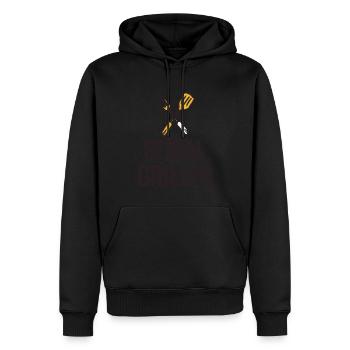 Série Griller BBQ Grill Couverts Professionnels Grill - Sweat à capuche Premium bio Homme - noir - Devant - Nico (187cm)