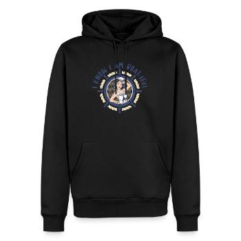 Seglen Segelboot Segler - Männer Premium Bio Hoodie - Schwarz - Vorne - Nico (187cm)