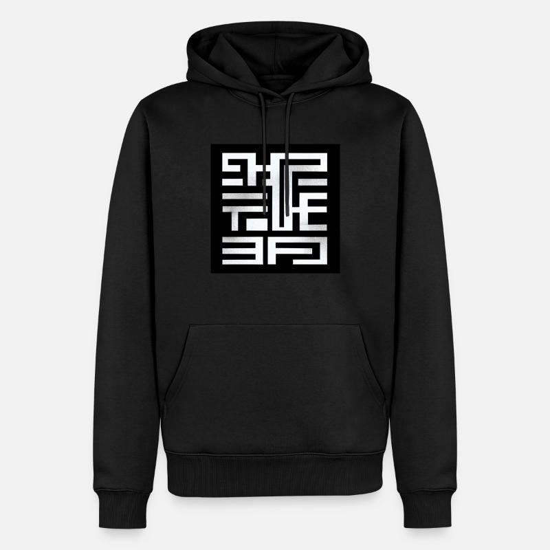 DraxlerDesign - Männer Premium Bio Hoodie - Schwarz
