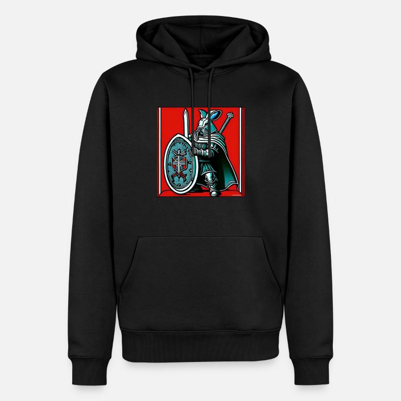 Make Easter Great Again I - Männer Premium Bio Hoodie - Schwarz