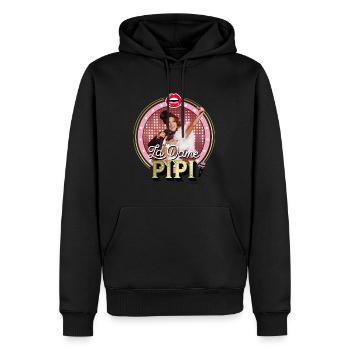 Emily In Paris La Dame Pipi Show Spectacle - Sweat à capuche Premium bio Homme - noir - Devant - Nico (187cm)