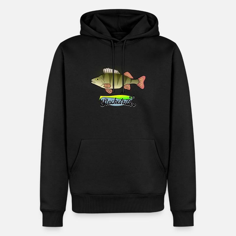 Stachelritter - Männer Premium Bio Hoodie - Schwarz