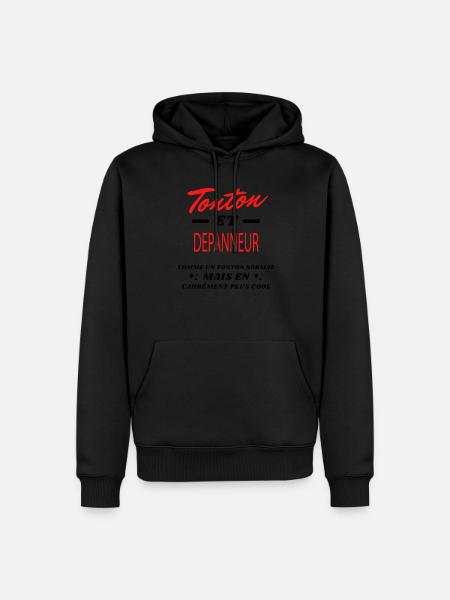 Tonton et DEPANNEUR - Sweat à capuche Premium bio Homme -