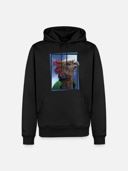 The cacique parrot - Men’s Premium Organic Hoodie - black