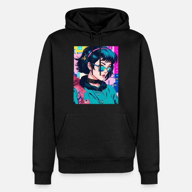 Sunshine Maven - Sweat à capuche Premium bio Homme - noir