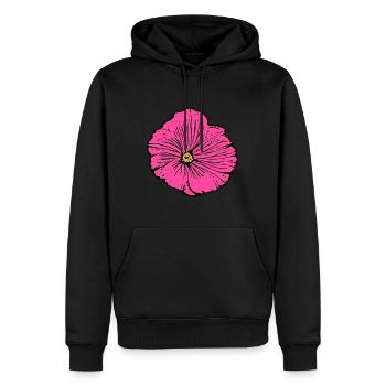 Muttertags Geschenk Mutter Muttertag Geschenkidee  - Männer Premium Bio Hoodie - Schwarz - Vorne - Nico (187cm)