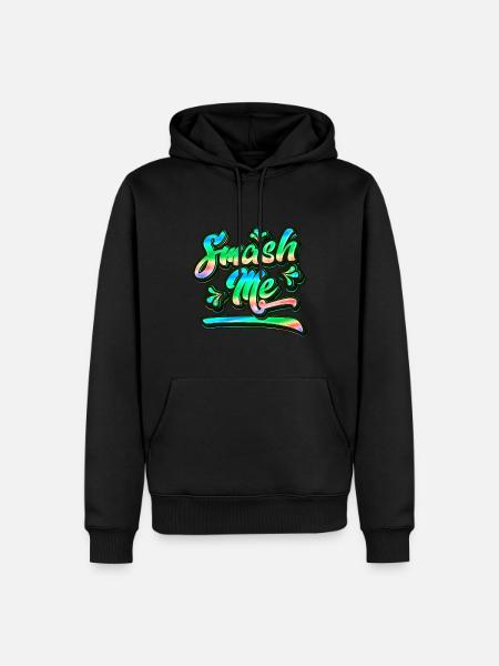 Smash Me | Jugendwort 2022 - Men’s Premium Organic Hoodie - black