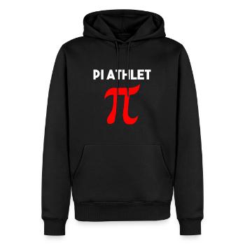 Math gift nerd teacher math teacher math - Men’s Premium Organic Hoodie - black - Front - Nico (187cm)