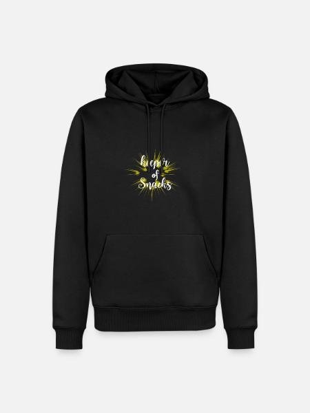 Funny snack keeper - Men’s Premium Organic Hoodie - black