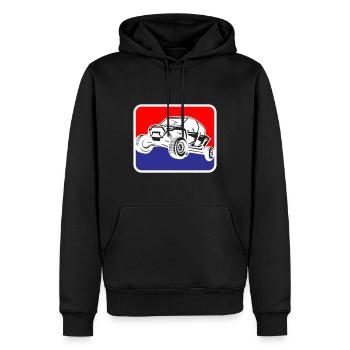 Beach Buggy Holiday Desert Buggy | Colors can be changed - Men’s Premium Organic Hoodie - black - Front - Nico (187cm)
