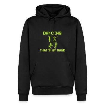 Lustiger Tänzer Balletttänzer - Männer Premium Bio Hoodie - Schwarz - Vorne - Nico (187cm)