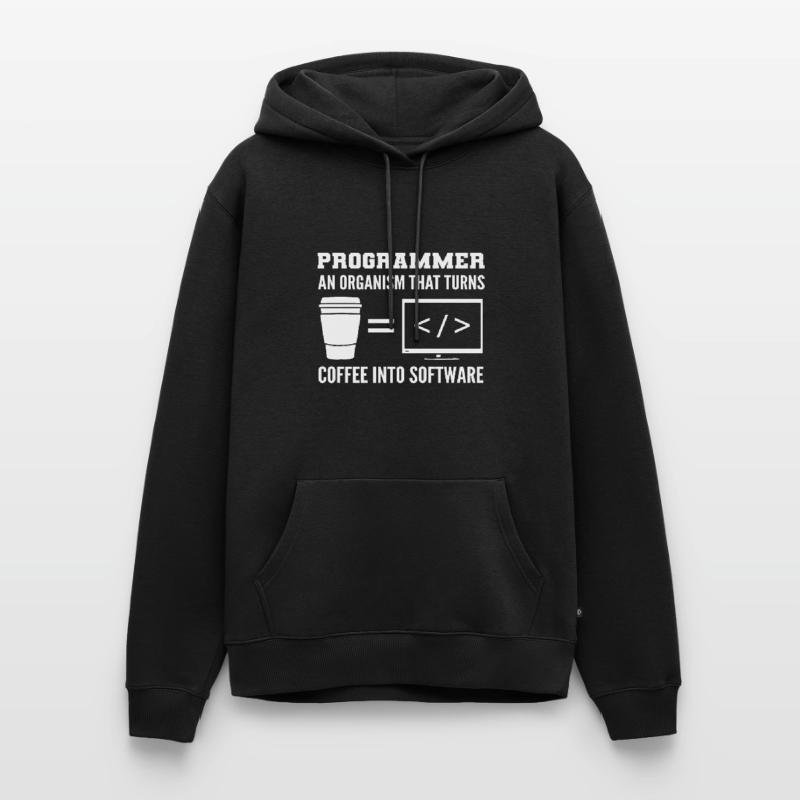 Software programmers, technology people Men’s Premium Organic Hoodie