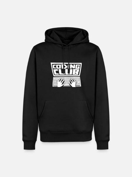 Programmierer Coder Software Entwickler - Männer Premium Bio Hoodie - Schwarz