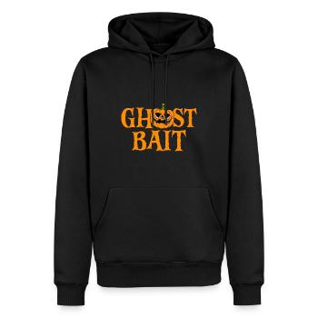 Geisterköder Halloween-kürbis-geisterjäger - Männer Premium Bio Hoodie - Schwarz - Vorne - Nico (187cm)