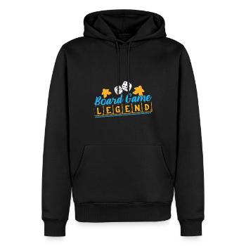 Jeux de société Cadeaux Nerd Jeux de société - Sweat à capuche Premium bio Homme - noir - Devant - Nico (187cm)