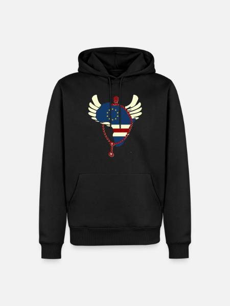 Cabo Verde - Men’s Premium Organic Hoodie - black