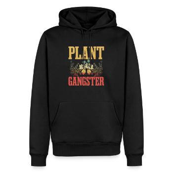 Gartengärtner Pflanze Gangster Gartenarbeit - Männer Premium Bio Hoodie - Schwarz - Vorne - Nico (187cm)