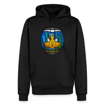 Aquarium Geschenk Aquarier Fisch Haltung Liebhaber - Männer Premium Bio Hoodie - Schwarz - Vorne - Nico (187cm)