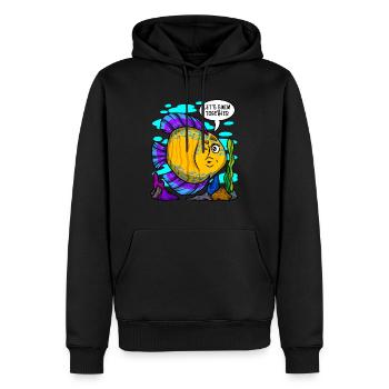 Aquarium Geschenk Aquarier Fisch Haltung Liebhaber - Männer Premium Bio Hoodie - Schwarz - Vorne - Nico (187cm)