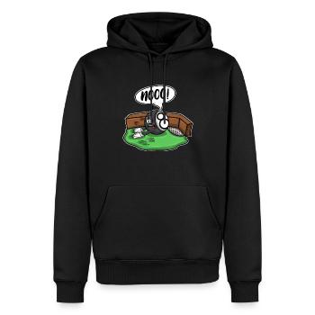 Billardspieler Scratch Schwarz Billard 8 - Männer Premium Bio Hoodie - Schwarz - Vorne - Nico (187cm)