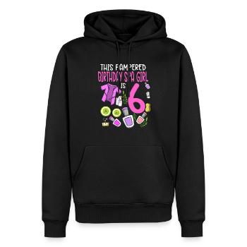 Spa Birthday For Girls 6th Spa Birthday Party - Men’s Premium Organic Hoodie - black - Front - Nico (187cm)