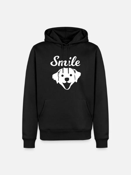 Hund Dog - Men’s Premium Organic Hoodie - black
