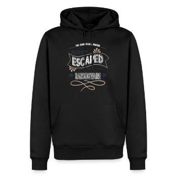clinical informatics specialisttshirts - Männer Premium Bio Hoodie - Schwarz - Vorne - Nico (187cm)