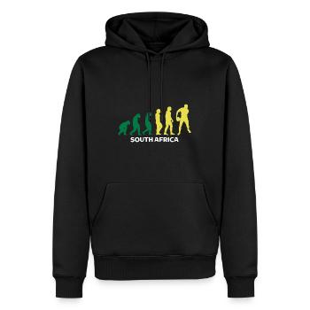 Joueur de rugby Sport Rugby Cadeau Rugby Entraîneur de rugby - Sweat à capuche Premium bio Homme - noir - Devant - Nico (187cm)