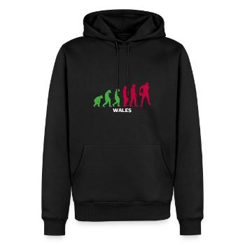 Joueur de rugby Sport Rugby Cadeau Rugby Entraîneur de rugby - Sweat à capuche Premium bio Homme - noir - Devant - Nico (187cm)