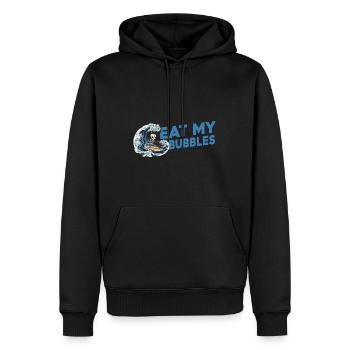 Surf Surfer Surfer - Sweat à capuche Premium bio Homme - noir - Devant - Nico (187cm)