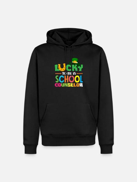 Glücklich Als Schulberater Sein - Männer Premium Bio Hoodie - Schwarz