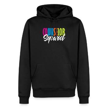 School Counselor Squad Colorful Team - Men’s Premium Organic Hoodie - black - Front - Nico (187cm)