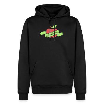 Enseignant Enseignant Cadeau Conférencier Conférencier Sweet Shirt - Sweat à capuche Premium bio Homme - noir - Devant - Nico (187cm)