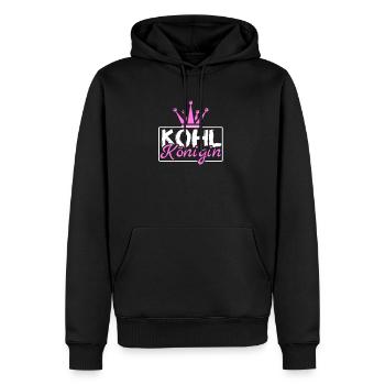 Kohlkönigin Geschenk - Männer Premium Bio Hoodie - Schwarz - Vorne - Nico (187cm)