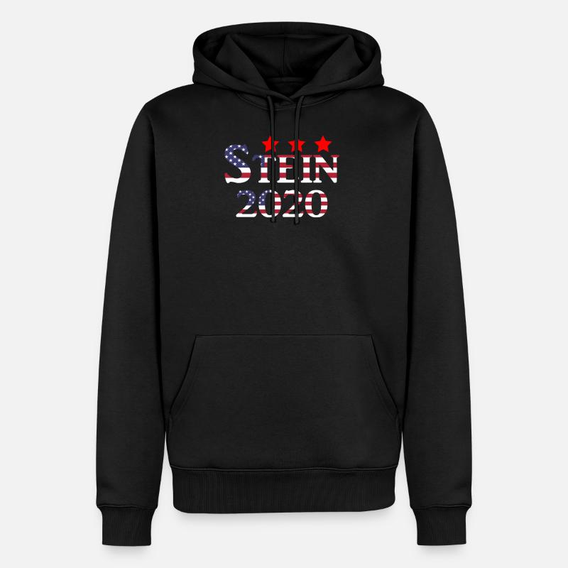 Jill Stein 2020 - Männer Premium Bio Hoodie - Schwarz