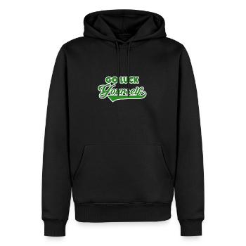St. Patricks Day Bier Pub Glück Irland Geschenk - Männer Premium Bio Hoodie - Schwarz - Vorne - Nico (187cm)