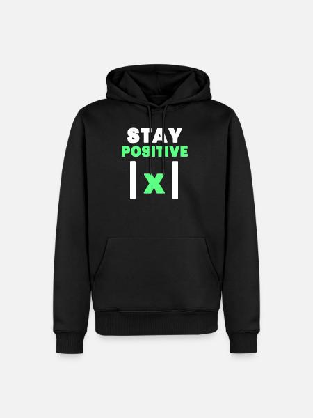 Math nerd - Sweat à capuche Premium bio Homme - noir