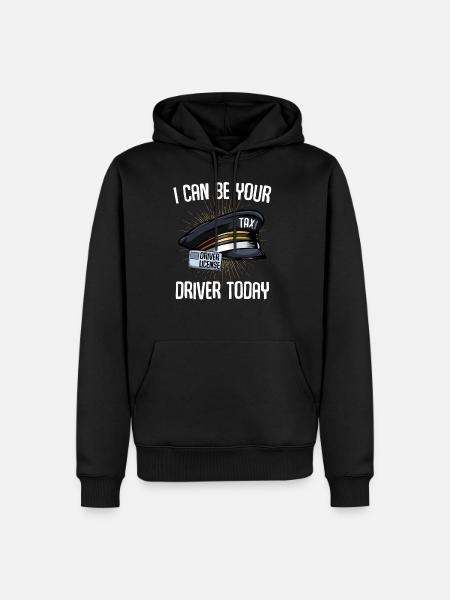 Taxi - Männer Premium Bio Hoodie - Schwarz