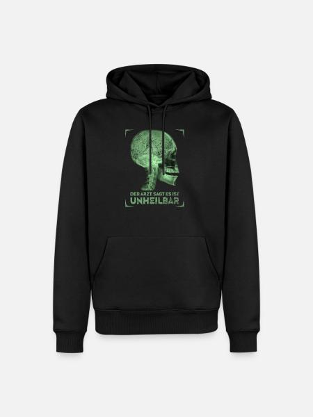 Boxen - Männer Premium Bio Hoodie - Schwarz