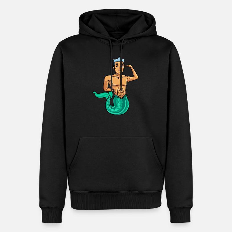 Sirène Sirène Security Sec Gift - Sweat à capuche Premium bio Homme - noir