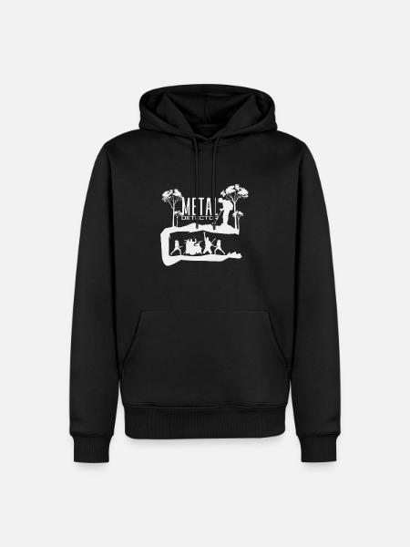 Metal - Männer Premium Bio Hoodie - Schwarz