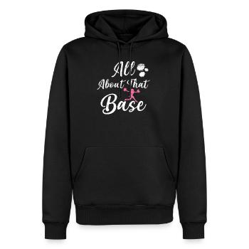 Cheerleader - Männer Premium Bio Hoodie - Schwarz - Vorne - Nico (187cm)