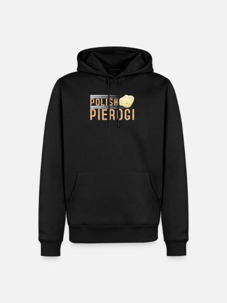 Polsk Pierogi Polen Polska polsk - Herre Premium økologisk hoodie - sort