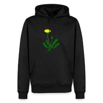 Dandelion dandelion - Men’s Premium Organic Hoodie - black - Front - Nico (187cm)