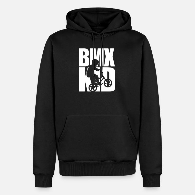 BMX Bicycle Kids - Sweat à capuche Premium bio Homme - noir