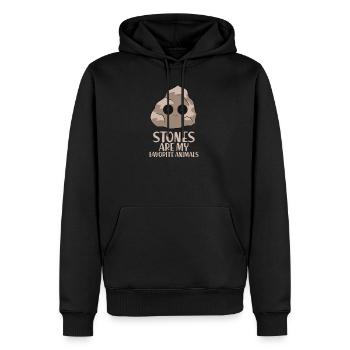 Geology Minereal Collector Funny Gift - Männer Premium Bio Hoodie - Schwarz - Vorne - Nico (187cm)