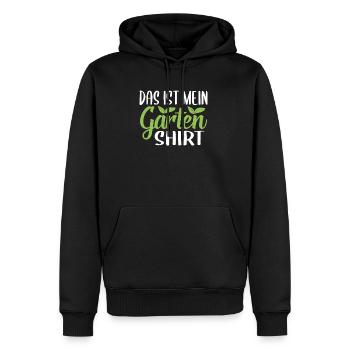 Garten Gärtner Gartenarbeit Hobbygärtner - Männer Premium Bio Hoodie - Schwarz - Vorne - Nico (187cm)