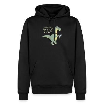 Steuerberater Steuerfachangestellter Steuer Shirt - Männer Premium Bio Hoodie - Schwarz - Vorne - Nico (187cm)